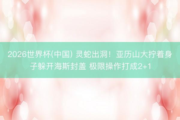 2026世界杯(中国) 灵蛇出洞！亚历山大拧着身子躲开海斯封盖 极限操作打成2+1